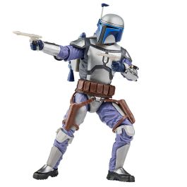 Hasbro Star Wars The Black Series Figura Jango Fett El Ataque de los Clones Articulada 15cm con Accesorios