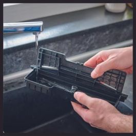 Einhell Akku-Hartbodenreiniger CLEANEXXO para Laminado, Azulejos y Madera - Limpiador Húmedo de Suelos Duros, 400 ml, Rojo