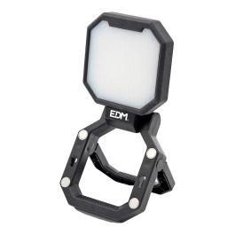 Edm Foco LED de Trabajo Recargable Negro 20W 2.000lm 3 en 1 Batería 3.600mAh, Gancho, Imanes, Power Bank IP44 6.500K Edm Foco LED de Trabajo Recargable Negro 20W 2.000lm 3 en 1 Batería 3.600mAh, Gancho, Imanes, Power Bank IP44 6.500K