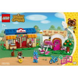 Lego 77050 Animal Crossing MiniNook y Casa de Minina con Minifiguras de Tom Nook y Minina