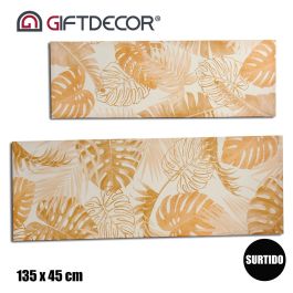 Lienzo 45x135 cm Hoja Natural Surtidos - Giftdecor (6 Unidades) Lienzo 45x135 cm Hoja Natural Surtidos - Giftdecor (6 Unidades)