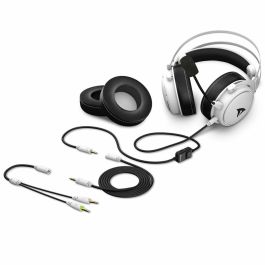 SHARKOON Skiller SGH50 Headset Stereo USB Blanco