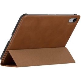 dbramante Risskov Funda Folio para iPad Pro 11" (M5 2025/M4 2024) en Cuero de Grano Entero Color Bronceado