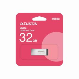 Memoria USB Adata UR350 Negro Plateado 32 GB