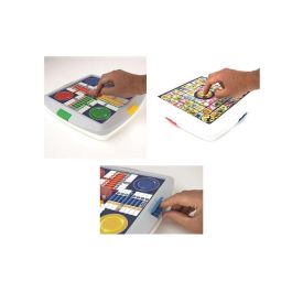 Juego parchis y oca automático 4 jugadores 27x27x4 cm Juego parchis y oca automático 4 jugadores 27x27x4 cm