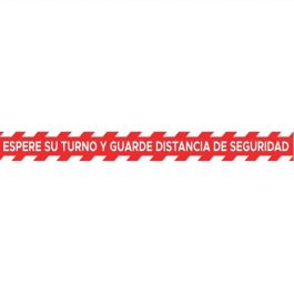 DUVER Señal Adhesiva Para Suelo 1000x1000 "Espere Su Turno Y Guarde Distancia De Seguridad" Precio: 14.7899994. SKU: B13E78BPFG