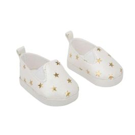 Set zapatos blanco con estrellitas para muñecos de 45 cm Precio: 9.9583. SKU: B1AK9VM45V