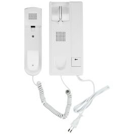 SCS Sentinel Orion 32068 Intercomunicador de Audio 2 Hilos para Apertura de Puerta, Frente Aluminio con Etiqueta Retroiluminada