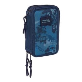 Safta Plumier Escolar con Tres Cremalleras y 37 Piezas, Colección New Edition, Dimensiones 195x125x55 mm Precio: 17.5000001. SKU: B1GYMRB83T