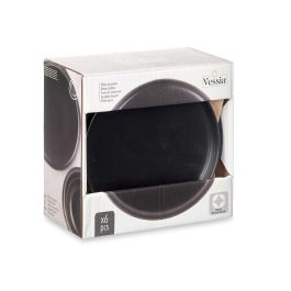 Plato Hondo Gres Negro 18 cm - Vessia (36 Unidades) Plato Hondo Gres Negro 18 cm - Vessia (36 Unidades)