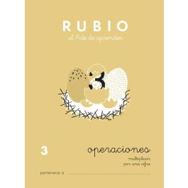 Rubio Cuaderno de Problemas Nº 3 para el desarrollo intelectual del alumno, complementa y potencia las enseñanzas educativas. Certificado FSC Precio: 11.49999968. SKU: S8422742