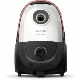 Philips XD6122/12 Aspirador cilíndrico con bolsa, 900 W, 4 L, Blanco polar Philips XD6122/12 Aspirador cilíndrico con bolsa, 900 W, 4 L, Blanco polar