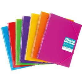 Carpeta Fundas (Tarifario) Grafoplas Espiral Pp Rigido Maxiplas Gloss A4 20 F.Verde (Set de 6) Precio: 56.50000015. SKU: B1FJFHARAA