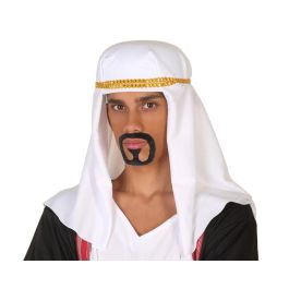 Sombrero Turbante Árabe Blanco - Accesorio para Disfraz Temático Árabe Precio: 2.50000036. SKU: S1126552