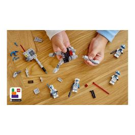 LEGO Star Wars 501st Clone Troopers Battle Pack 75345 Juego Construccion 119 Piezas 6+