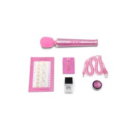 Vibrador Le Wand All That Glimmers Set Rosa Vibrador Le Wand All That Glimmers Set Rosa