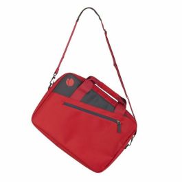 Maletín Monray Ginger para Portátiles hasta 15.6"/ Cinta para Trolley/ Rojo