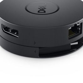 Dell DA300 Adaptador Móvil USB-C, HDMI, VGA, DisplayPort, RJ-45, 80 g, Negro