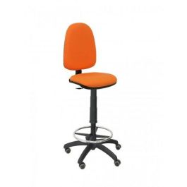 Taburete Piqueras Y Crespo Ayna Ergonomico Mecanismo De Contacto Permanente Regulable En Altura Y Aro Reposapies Ruedas De Parquet Asiento Y Respaldo Tapizados Bali Naranja Precio: 207.49999963. SKU: S5702401