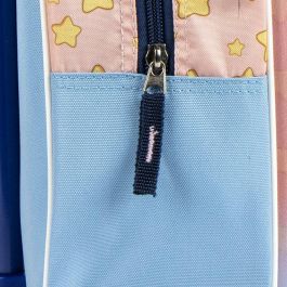 Mochila Escolar 3D con Ruedas Bluey Rosa Mochila Escolar 3D con Ruedas Bluey Rosa
