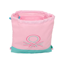 Bolsa Mochila con Cuerdas Benetton Dolce Multicolor 35 x 40 x 1 cm