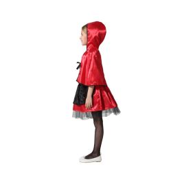 Disfraz Caperucita Roja para Niña de 5 a 6 Años, Completo con Vestido y Gorro. Perfecto para Carnaval, Fiestas Temáticas y Cuentos.