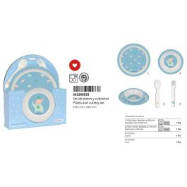 Set de Menaje Infantil Safta Elefantes (4 Piezas)
