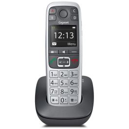 Gigaset E560 Teléfono Inalámbrico DECT con Manos Libres Identificador de Llamadas Negro Plata