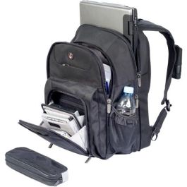 Targus Mochila Traveller para Portátil 15.6-16" Negro con Proteccion SafePort D3O, Capacidad 27-30L