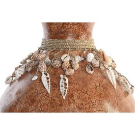 DKD Home Decor Jarron Decorativo Balines para el Hogar de Bambú y Conchas Multicolor 30x30x32 cm (2 Unidades), Diseños Variados Precio: 114.49999979. SKU: S3039969