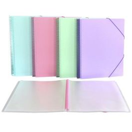 Carpeta Fundas (Tarifario) Senfort Pastel Pp A4 Con Goma 20 F. Surtido De 4 Precio: 26.49999946. SKU: B143FR28GR