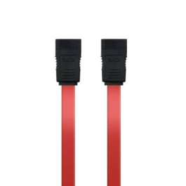 Nano Cable 10.18.0101-OEM Cable SATA Hembra - SATA Hembra 50cm Rojo