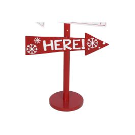 Farol Home ESPRIT Rojo Metal 54,5 x 22 x 154 cm Farol Home ESPRIT Rojo Metal 54,5 x 22 x 154 cm
