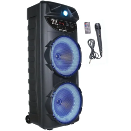 Inovalley MS02-XXL-N Altavoz Karaoke con Luz Bluetooth 5.0 1000W