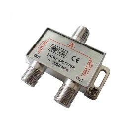 Edm Separador señal tv/sat 1 entrada 2 salidas 5-2050 mhz acero inoxidable cromado Precio: 2.78999985. SKU: B1HDA9FFK2