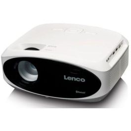 Lenco LPJ-900WH Proyector LED Full HD 1080p 250 Lúmenes ANSI Bluetooth para Cine en Casa Blanco/Negro