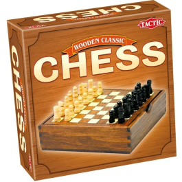 Tactic Juego de Ajedrez de Madera Universalmente Conocido Clásico Táctica A Partir de 7 Años Precio: 25.4999998. SKU: B17QEVZT9S