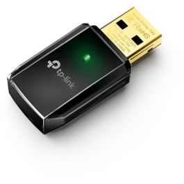 TP-Link Archer T2U Adaptador WiFi USB 2.0 Inalámbrico 600 Mbit/s, Doble Banda (2.4/5 GHz) Wi-Fi 5 (802.11ac) para PC/Portátil, Negro