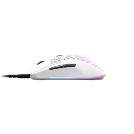 SteelSeries Aerox 3 Ratón Gaming USB Tipo C 8500 DPI Óptico 6 Botones Blanco - 62603