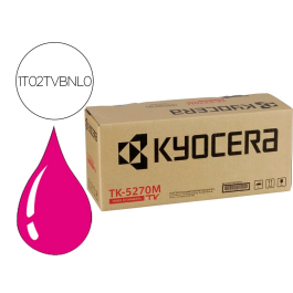Kyocera TK-5270M Tóner Magenta Original Rendimiento 6.000 Páginas para ECOSYS M6230cidn M6630cidn P6230cdn Precio: 155.68999941. SKU: S8411251