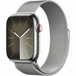 Apple Watch Series 9 GPS + Cellular - 45 mm - Caja de acero plateada - Brazalete Milanese Loop plateado Precio: 1007.49999988. SKU: B1F7V7P524