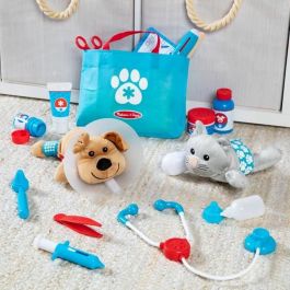 Melissa & Doug SPI6074883 - Juego de rol Veterinario para niños, 24 piezas, de 3 años en adelante
