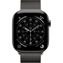 Apple MFD34ZRA Watch Series 11 GPS + Cellular 46 mm Caja Titanio Color Pizarra Correa Milanese Loop S/M