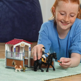 Schleich 42437 Caja para Tori & Princess Horses Horse Club Range