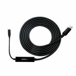Adaptador USB C a DisplayPort Startech CDP2DPMM3MB 3 m Negro Adaptador USB C a DisplayPort Startech CDP2DPMM3MB 3 m Negro