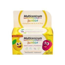 MULTICENTRUM Junior 30 Comprimidos Masticables para Niños a partir de 4 años Precio: 22.99. SKU: B1APEW4KFC