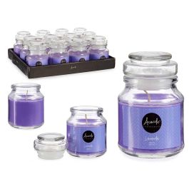Vela Tapa Vidrio Lavanda 28H Acorde 7X10CM (12 Unidades) Vela Tapa Vidrio Lavanda 28H Acorde 7X10CM (12 Unidades)