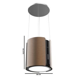 Campana isla Cecotec Flux CRE 385500 Cobre