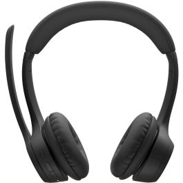 Logitech ZONE 305 Auriculares Inalámbricos Bluetooth y RF, Diadema, Cancelación de Ruido, Negro