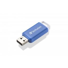 Verbatim Pendrive 64GB USB 2.0 Azul, Hi-Speed Retráctil